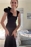 Very comfortable and flattering! I love the material. I look forward to wearing this to a winter wedding this year! - Melissa M.