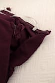 Sensational Beauty Plum Purple Strapless Maxi Dress