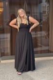 I bought this dress to wear as a guest to a wedding and absolutely loved it! Fits great and was pretty comfortable. And I love that I can wear it to other events - Gabrielle P.