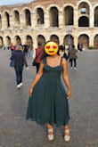 I love this dress, very true to the description. Makes me look pretty - Tigist T.