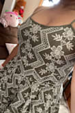 The fabric is perfect, very comfortable. I was afraid I won't fit me - Magali G.