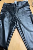 The leggings were stretchy and comfortable, but the quality was not it. They were thin and smelling like plastic. I felt like if I washed them once they would deteriorate. I was expecting thicker leggings and better quality for the price. - Corynn T.