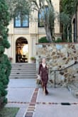 Pretty, stretchy, and comfortable. The perfect formal fall dress for an event. I hemmed 6.5 inches (I'm 5ft) and took the neckline up just a little for personal preference. - AnneMarie H.