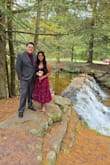 I bought this dress as the maid of honor in my friends' wedding in the Poconos and it was perfect! The corset in the back makes it super adjustable and comfortable. I received a lot of compliments on it. Would highly recommend! - Channing R.