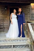 This dress was incredibly comfortable. It wasn't too revealing. Thick material that held up and stretched. I was able to stay in for pictures and then through the night dancing! - Morgan L.