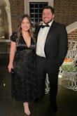 I received so many compliments in this dress! Although it is labeled "midi" length, I'm a shortie so it worked as a full length for me! I ordered an XL and had plenty of room for dancing and eating. Loved the texture of the skirt and the deep V - Ashley F.