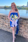 Got so many compliments on this dress. The color was rich and unique.  The sash made it flirty and fun. - Sydney S.