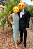 I wore this dress as a bridesmaid and loved the formal front with a more sexy back. The material is also very stretchy, so it was a forgiving fit and incredibly comfortable. When ordering multiple dresses for the wedding, I noticed that I am a small in Lulu dresses. At most other stores, I am a medium! Something to note if it may be your first purchase with Lulu. - Kelsey M.