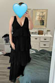 Obsessed with this dress and can't wait to wear it to a ball in a few weeks. It fits perfectly and is so flattering. Please ignore the fact that I don't have a full length mirror. - Sarah A.