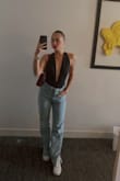 Super cute, really love how the front fit. I think the butt is a little tight for me, but all in all, really nice - Lynn W.