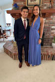 This dress was really nice for my cousin's wedding. However, the fabric feels a little cheap - Lynn W.