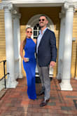 This dress is a showstopper!! Beautiful shade of blue, gorgeous fit, very flattering! - Holly R.