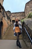 I had my eye on this coat for so long and finally got it. I love it so much. I am always freezing, but it actually kept me warm in chilly Scotland and Ireland weather. - Jillian Z.