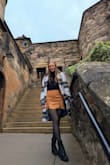 Super cute boots for fall/winter! They are actually pretty comfy to wear for the most part. I was able to walk around Scotland and Ireland for many many hours before they started getting uncomfortable. - Jillian Z.