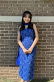 I bought this dress as a last minute backup just in case my other dress I bought didn't come in time and thankfully I did. It was a spring wedding and didn't want to wear the dress by itself so I bought a matching scarf to go with it and got so many comments on where I got the dress! - Catherine L.