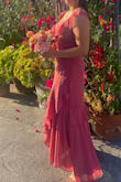 This dress is supportive, great for a larger bust. Flattering and comfortable! - Hannah C.