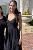 For my daughter- 15, 5'4, between 107-110lb. I really liked the dress on her. The straps were a tiny bit loose but nothing that bothered her. The dress was really cute and comfortable. - Reina A.