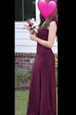 I LOVE THIS DRESS! This dress is such high quality, and the color is absolutely beautiful! I wore it for prom and am planning on wearing it again for a wedding. It was just slightly long, so if you are a short gal, you may have to get it hemmed slightly but the dress was just so cute:)) - Celeste V.