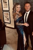 Great dress for hourglass shaped girlies. The boning in the top provides support, but the satin ruching hides any tummy insecurities. The only thing is that this dress is suuuuuper long. I had to have a few inches taken off and I wore 4 inch heels. - Casey L.