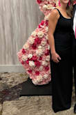 Loved this dress!  Lots of compliments all night long!  Snug fitting but seemed to fit just right.  Was comfortable for the most part but gave it 4 stars because the rhinestone beading was a tiny bit scratchy.  Overall loved it! - Amanda E.