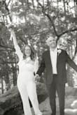 I was THRILLED with this jumpsuit! I never shop online, and I really did not know what to expect. I did not know this company either. So when the package arrived, I was absolutely thrilled! Fully lined, excellent material, fit, and quality!!! Plus it came fast for an EXCELLENT PRICE! Thank you for making my wedding a beautiful day to remember - Mary K.