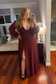 Really beautiful dress that hugged me in all the right places. I wore it to dinner and I was comfortable all night! - Makayla S.