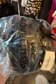 Super disappointed. This dress arrived yesterday and upon opening the package (it wasn't packed properly, just rolled up in ball) the smell was overwhelming. Perfume and BO (in the armpits) and was obviously worn. So disappointed that customer service only offered a 30% discount - not paying $60 for a used, smelly dress. They also would not reship when it came back in stock because it was outside 21 days. I ordered this for my husband's birthday dinner and was so excited about the style! I've never had an issue like this before with Lulus but will never order a "restock" again. If I could smell it as soon as the bag was opened, it's hard to understand why it got repacked. (Pic is of the dress balled up in the bag as it arrived to me) I can't assess the fit because I didn't try it on. Yuck! - Jennifer B.