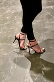 These shoes are really cute and easy to walk in. I wanted to love them; however, the top strap cuts off the circulation to your foot. You can wear these for maybe a couple of hours, but if you want to wear them longer, they are very uncomfortable. I still wear them if I know I won't be in them long. - Tatyana R.