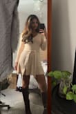 This fall dress is a must-have for the season! Made from a cozy, soft material, it provides just the right amount of warmth while still feeling light and comfortable. Received so many compliments - Yahaira