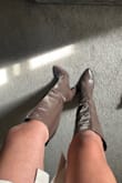 I am obsessed with these boots!! Perfect color, great quality!! Definitely getting them in another color. The only issue is that it was a little hard to take off when I first tried them off. Although it seems like the more you wear them, the easier it gets. - Yahaira