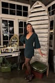 I adore this dress! It was so cute and fit perfectly. I got several compliments all night. I didn't need to wear a bra as the top was fitted as well; I got away with some nippies. The bottom is pretty fitted, so if you have larger hips, I'd consider sizing up. - Lauren P.