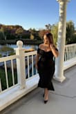 As a petite gal, it can be hard to find dresses that fit in all the right places. This dress does it all! Ordered an XL, fits perfectly. - Emily P.