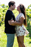 I wore this the day I got engaged and everyone loved it. Fit well and great quality. Even tho it was low cut, it didn't show too much and I wasn't afraid it would move and reveal too much. - Alexis R.