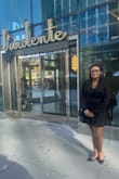 So I previously left a review for the heather blue version of the dress, but I also bought this black one and wore it out to a dinner birthday party! Perfect for fall cause it is on the heavier side so it does keep you warm. - Christine N.