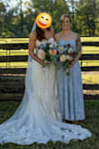 I ordered this dress to wear as a bridesmaid's dress, and it was perfect! The material was nice and you could tell it was made well with quality materials. The color was perfect and matched everyone. The dress was long and had to be hemmed so it would be great for all the tall girls. Overall, I would highly recommend this dress! - Paula W.