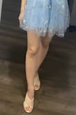 I love these shoes a lot. Fit well, look is a really beachy style, best for brunch with my girls or next trip to Cancun - Xiu X.
