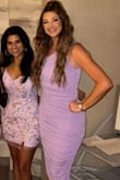 This dress was absolutely beautiful! Fit perfectly and so flattering! - Christina M.