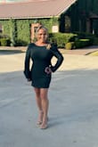 This dress is beautiful. Although it was a little tight in the chest area, I feel like it accentuated my curves in the right spots. Beautiful color, quality fabric. - Jennifer W.