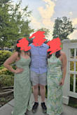 I wore this as a bridesmaid for a garden party-themed wedding. It's form-fitting but still flattering, especially if you're a little curvier. I got a lot of compliments. My only complaint was that my spandex kept popping out the back so I had to fold my waistband down and tape it to the dress. - Ashley S.
