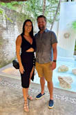 I borrowed this dress from a friend and loved it so much I had to have one of my own.  Probably my most worn dress and love that you can dress it up or down.  Usually a medium but got a large in this dress. - Jordan K.