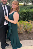 Beautiful & comfortable. A little on the bigger side, and you may need to pin the front, but I loved it and received so many compliments. - Ashley R.