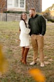 Bought this dress for my engagement photo shoot, and the dress was a perfect! It was exactly what I was looking for! Fit perfectly and true to size and even has a little stretch to it which is nice! - Emma B.
