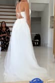 I absolutely loved this dress and felt like a princess in it. I loved the back of this dress.  The details were stunning and the dress felt like good quality. I didn't pick it to be my wedding dress only because I fell in love with another Lulus wedding dress. - Gabriela G.