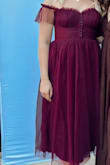 I got this dress for my engagement party, wanted something other than the typical white. It was the perfect fit on me & super comfortable too. I got lots of compliments in it. - Cassidy G.