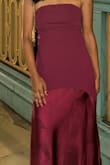 I loved this dress!! The colour was amazing, and the quality of the fabric was really good. I knew I had to get this dress length altered, but it was very long on me and the chest was slightly loose on me. Overall, it was really nice and will wear it for future events! - Sathana S.