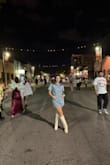 Wore this all day in Austin Texas. Looked great with sneakers or boots.  Really comfy and no rubbing - Erica S.