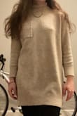 While the sleeves are a little short, the dress itself is perfect! It's super soft, comfy, and fits well with a pair of leggings. 10/10 would recommend for a cute and cozy wardrobe upgrade! - Cassandra S.