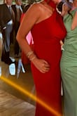 I really liked the dress; it fit perfectly and looked very flattering! I got many compliments because of it. The fabric is very nice, and the color as well! - Esmeralda M.