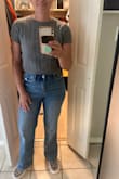 This spin on a classic sweater is so cute! It does run small. If it shrinks, I'm doomed. Super flattering along with high waisted anything - Angie M.