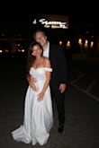 I last minute wanted to change my reception dress. Ordered this one and got it in less than 3 days! It was beautiful! A little long but nothing some double sided tape couldn't fix! - Erika B.